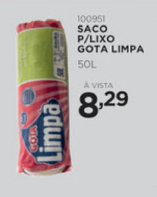 Benoit Saco p/ Lixo Gota Limpa 50L oferta