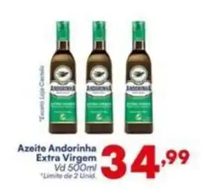Barracão Supermercado Azeite Andorinha Extra Virgem Vd 500ml oferta