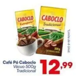 Barracão Supermercado Café Pó Caboclo Vácuo 500g Tradicional oferta