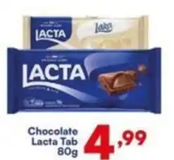 Barracão Supermercado Chocolate Lacta Tab 80g oferta