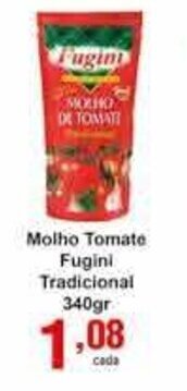 Rossi Supermercado Molho Tomate Fugini Tradicional 340g oferta