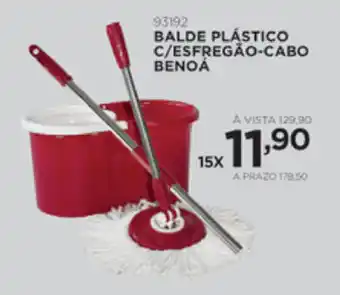Benoit Balde Plastico c/ Esfregao-Cabo Benoa oferta