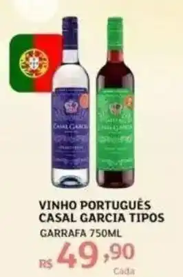 Assaí Atacadista VINHO PORTUGUÊS CASAL GARCIA TIPOS GARRAFA 750ML oferta