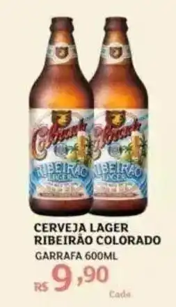 Assaí Atacadista CERVEJA LAGER RIBEIRÃO COLORADO GARRAFA 600ML oferta