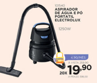 Benoit Aspirador de Agua e Po Portatil Electrolux 1250W oferta
