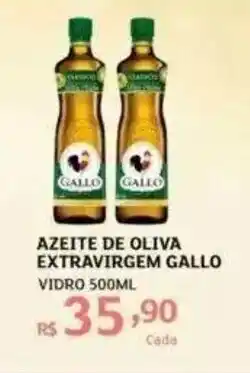 Assaí Atacadista AZEITE DE OLIVA EXTRAVIRGEM GALLO VIDRO 500ML oferta