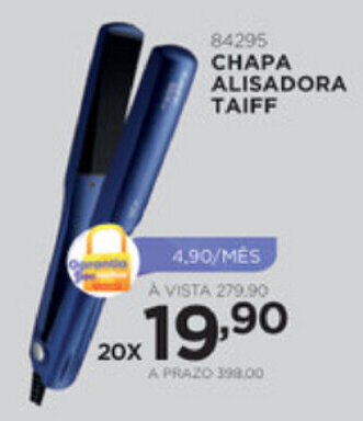 Chapa Alisadora Taiff