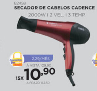 Secador de Cabelos Cadence