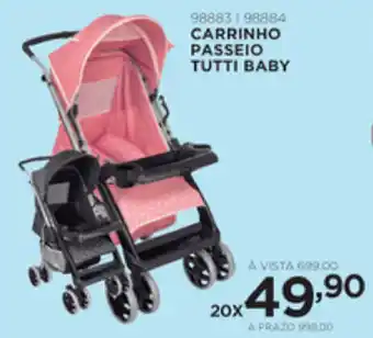 Benoit Carrinho Passeio Tutti Baby oferta