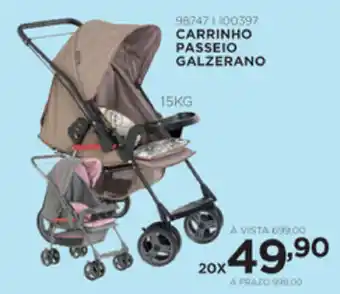 Benoit Carrinho Passeio Galzerano 15kg oferta