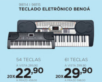 Benoit Teclado Eletronico Benoa - 54 Teclas oferta