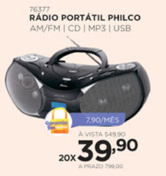 Benoit Radio Portatil Philco oferta