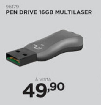 Benoit Pen Drive 16GB Multilaser oferta