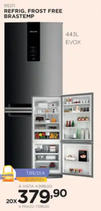 Refrig. Frost Free Brastemp 443L