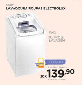 Benoit Lavadora Roupas Electrolux 11kg oferta