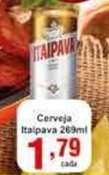 Rossi Supermercado Cerveja Itaipava 269ml oferta