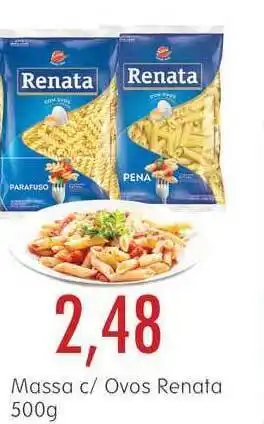 Epa Massa C Ovos Renata 500g oferta