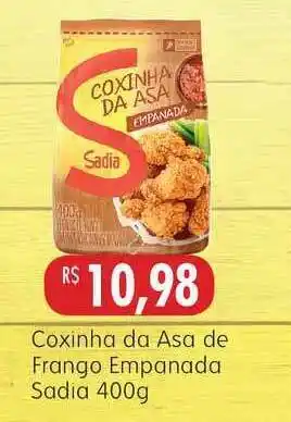 Epa Coxinha Da Asa De Frango Empanada Sadia 400g oferta