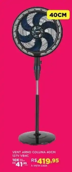 DB Supermercados VENT ARNO COLUNA 40CM 127V VB4C oferta
