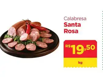 Big Bom Supermercados Calabresa Santa Rosa 1kg oferta