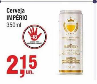 Higa Atacado Cerveja Império 350ml oferta