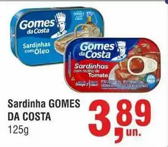 Higa Atacado Sardinha Gomes Da Costa 125g oferta