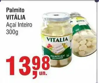 Palmito Vitália Açai Inteiro 300g