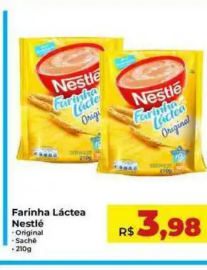 Rebouças Supermercados Farinha Láctea Nestlé 210g oferta