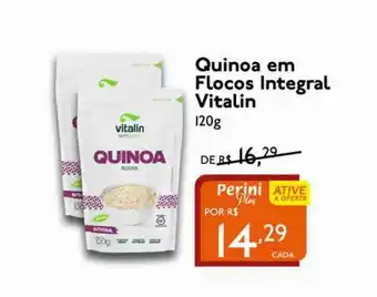 Quinoa Em Flocos Integral Vitalin 120g