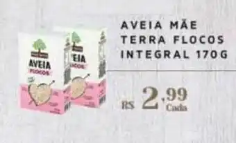 Aveia Mãe Terra Flocos Integral 170g