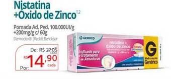 Nistatina + óxido De Zinco