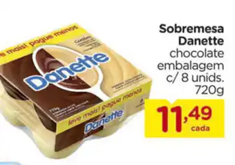 Sobremesa Danette 720g
