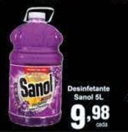Rossi Supermercado Desinfetante Sanol 5L oferta