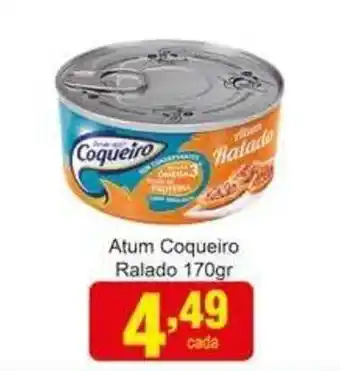 Rossi Supermercado Atum Coqueiro Ralado 170g oferta