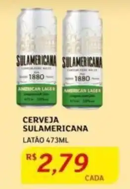 Assaí Atacadista CERVEJA SULAMERICANA LATÃO 473ML oferta