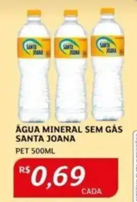 Assaí Atacadista ÁGUA MINERAL SEM GÁS SANTA JOANA PET 500ML oferta