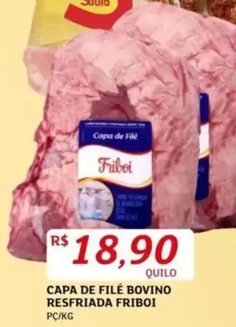 Assaí Atacadista CAPA DE FILÉ BOVINO RESFRIADA FRIBOI PC/KG oferta