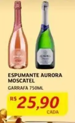 Assaí Atacadista ESPUMANTE AURORA MOSCATEL GARRAFA 750ML oferta