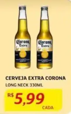 Assaí Atacadista CERVEJA EXTRA CORONA LONG NECK 330ML oferta