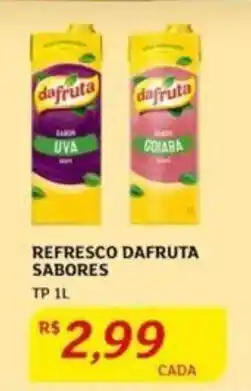 Assaí Atacadista REFRESCO DAFRUTA SABORES TP 1L oferta
