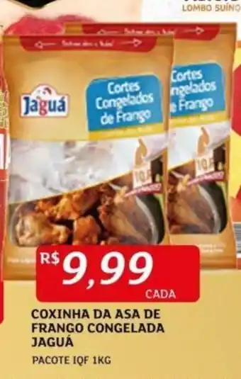 Assaí Atacadista COXINHA DA ASA DE FRANGO CONGELADA JAGUÁ PACOTE IQF 1KG oferta