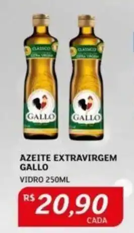 Assaí Atacadista AZEITE EXTRAVIRGEM GALLO VIDRO 250ML oferta