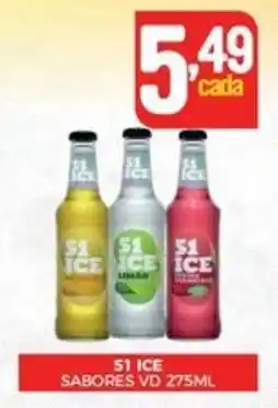 Fort Atacadista 51 ICE SABORES VD 275ML oferta