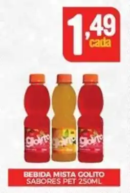 Fort Atacadista BEBIDA MISTA GOLITO SABORES PET 250ML oferta