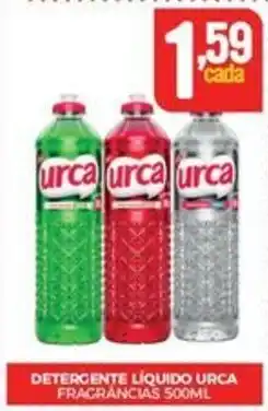 DETERGENTE LÍQUIDO URCA FRAGRÂNCIAS 500ML