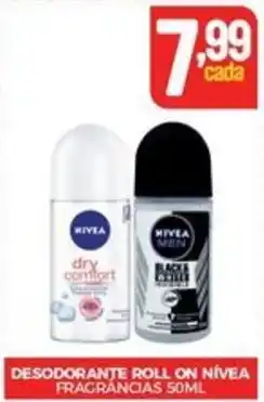 Fort Atacadista DESODORANTE ROLL ON NIVEA FRAGRÂNCIAS 50ML oferta