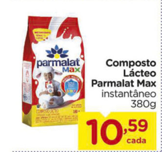 Carrefour Composto Lacteo Parmalat Max 380g oferta