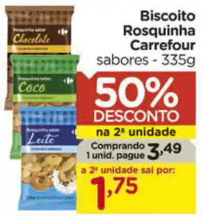 Carrefour Biscoito Rosquinha Carrefour 335g oferta