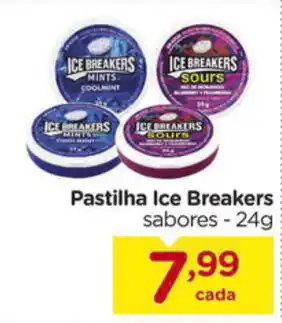Carrefour Pastilha Ice Breakers 24g oferta