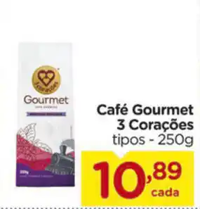 Carrefour Cafe Gourmet 3 Coracoes 250g oferta